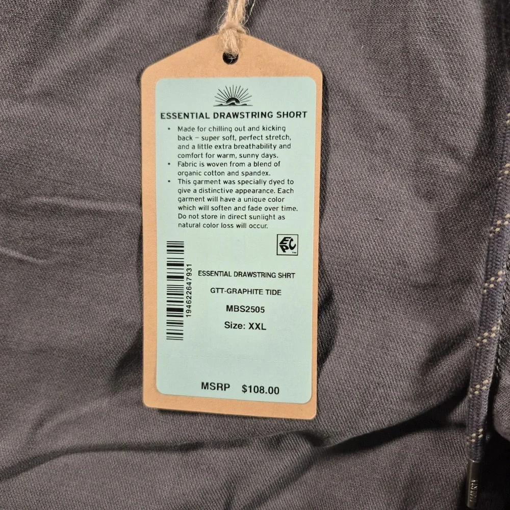 Faherty Mens Essential Chambray Shorts Size XXL 6 1/2